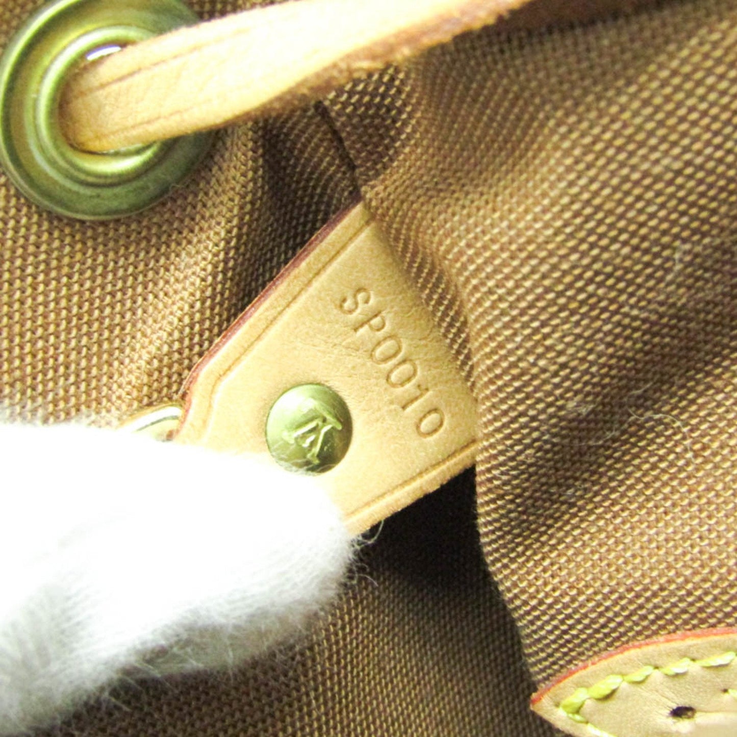 Louis Vuitton Montsouris Canvas Backpack Bag