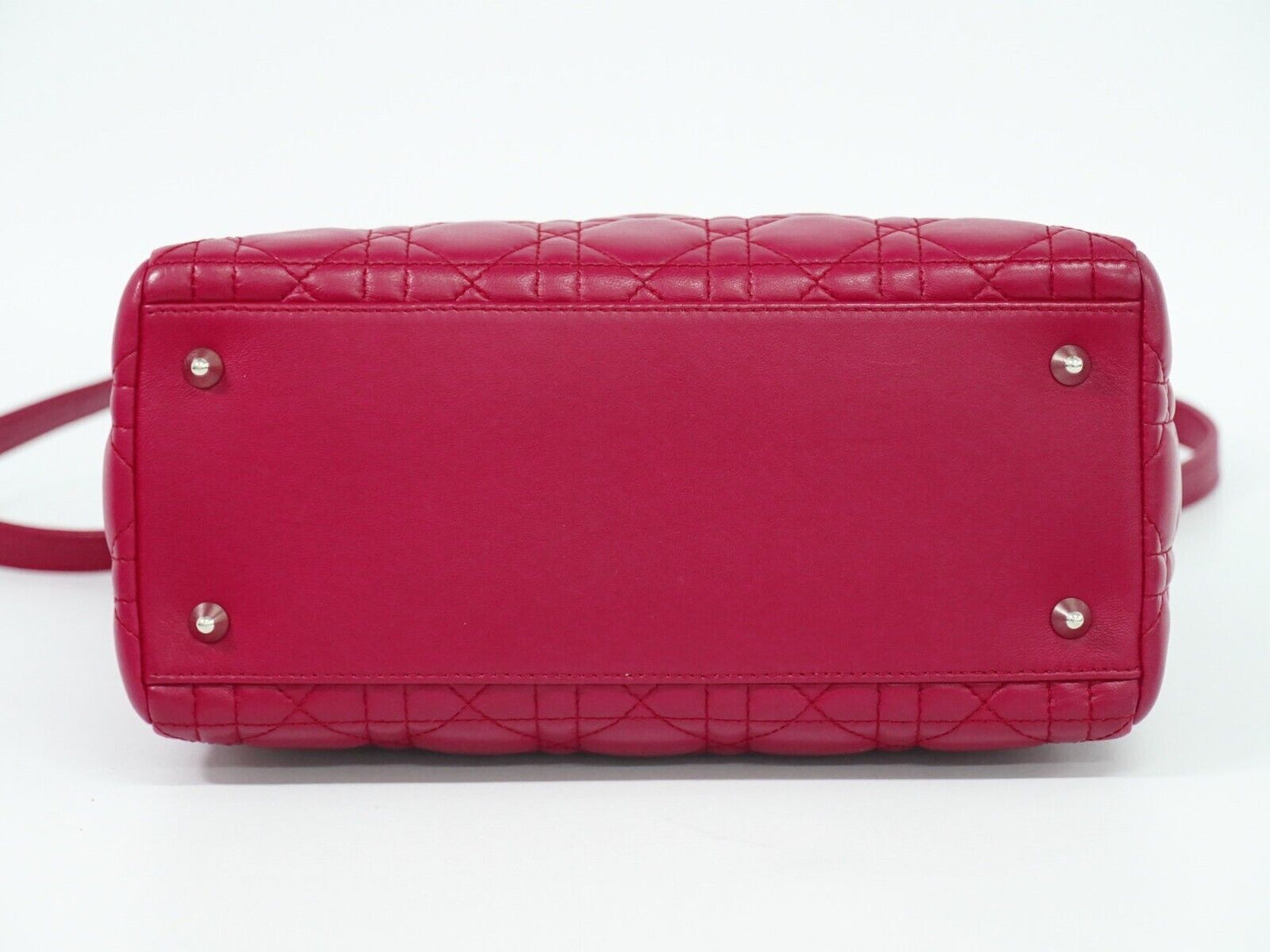 Dior Lady Dior Leather Shoulder Bag ()
