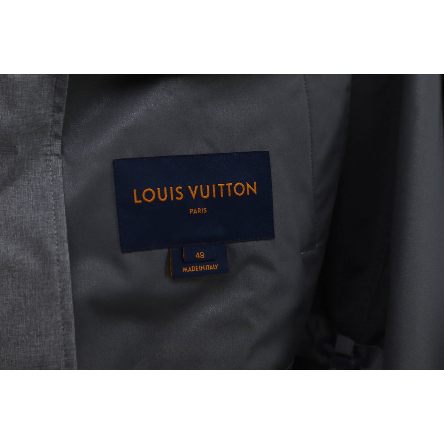 Louis Vuitton Men's Zip Up Flags Patch Windbreaker Polyester
