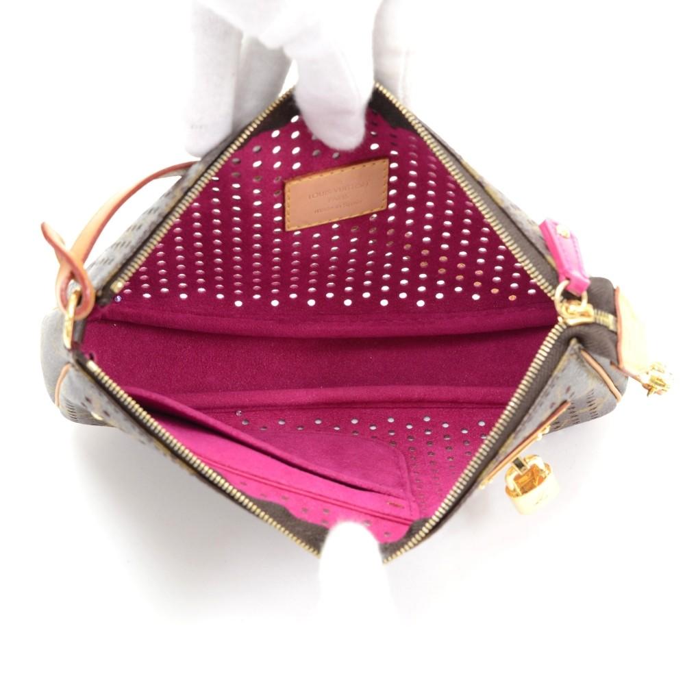 Louis Vuitto Perforated Monogram Canvas Accessoires Evening Bag - 2006 Limited Edition