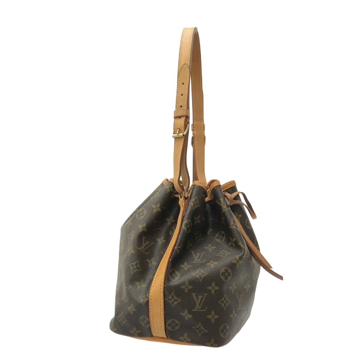 Louis Vuitton Petit Noé Canvas Shoulder Bag ()