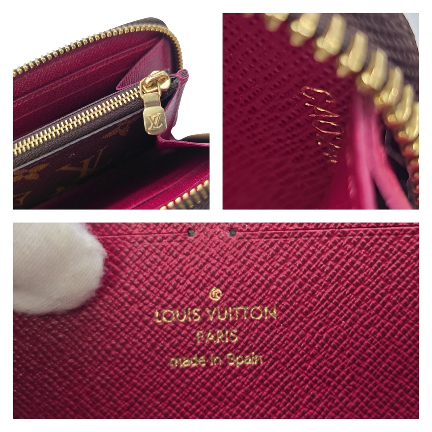 Louis Vuitton Monogram Canvas Clemence Wallet