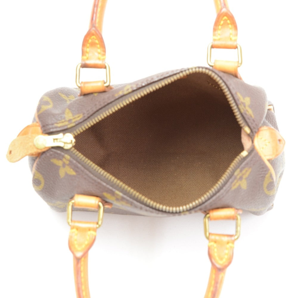 Louis Vuitto Mini Speedy Handbag with Strap