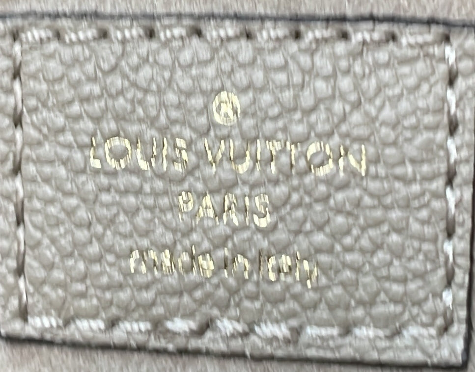 Louis Vuitton Grand Palais Handbag Monogram Empreinte Giant
