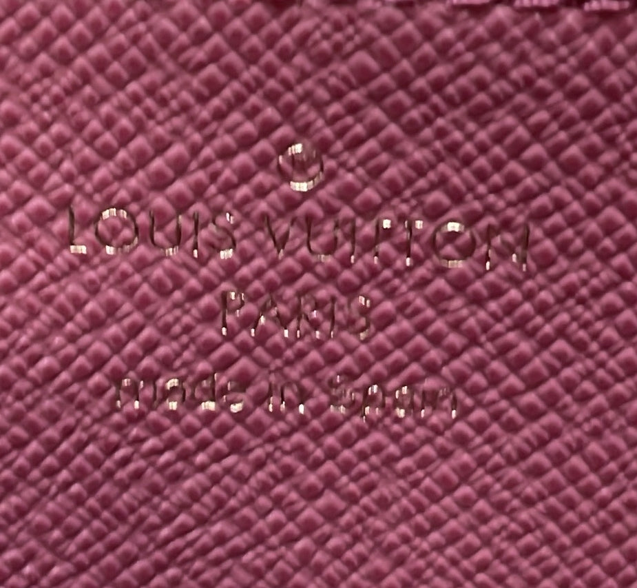 Louis Vuitton Zippy Wallet Monogram Jacquard Denim