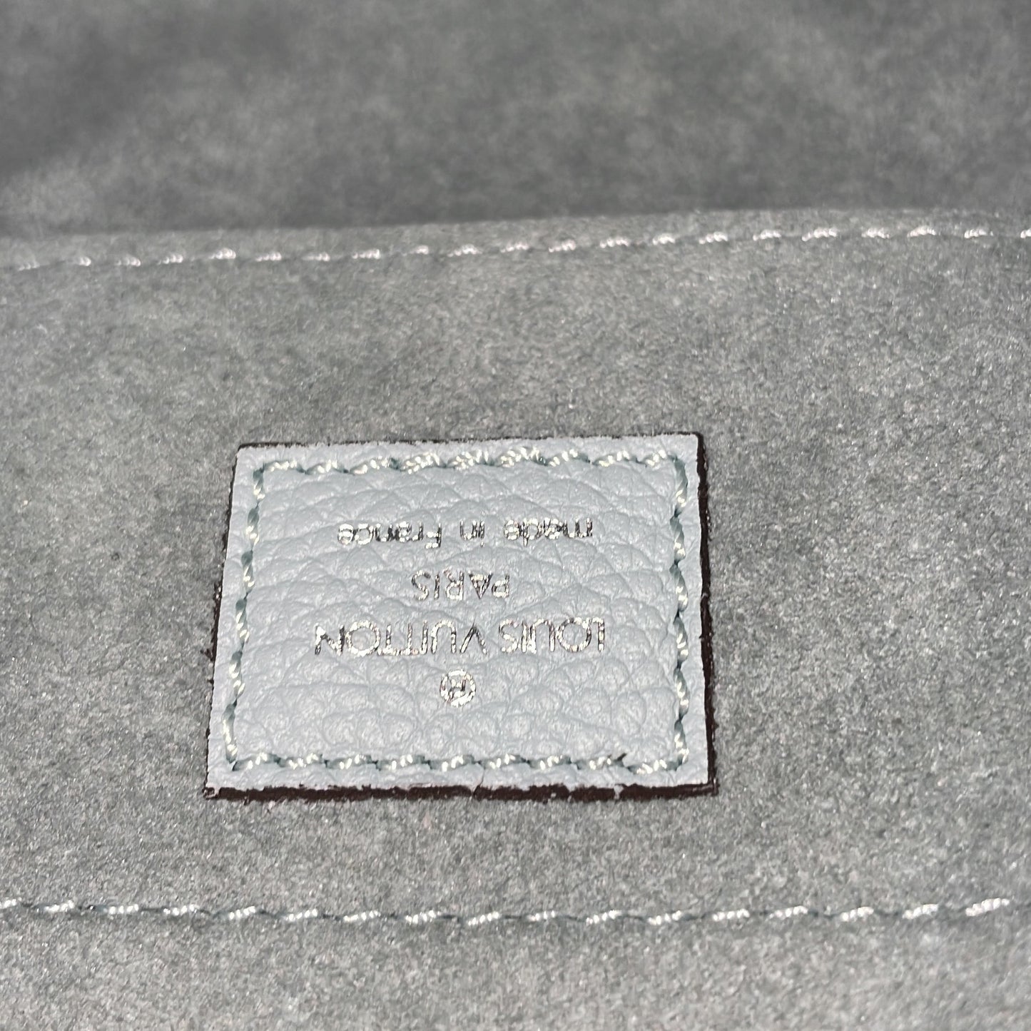 Louis Vuitton Scala Pouch Bag Mahina Leather Mini