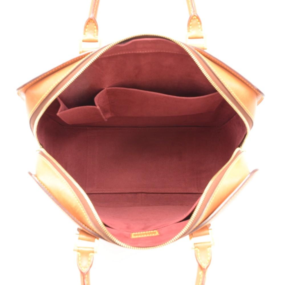 Louis Vuitto Negev PM Nomade Leather Briefcase Bag