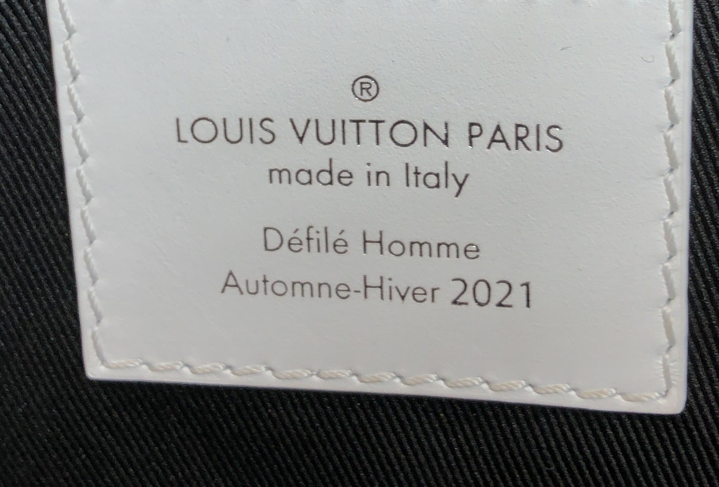 Louis Vuitton Newspaper Pouch Printed Leather
