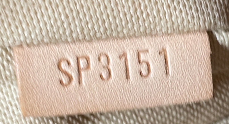 Louis Vuitton Siracusa Handbag Damier PM