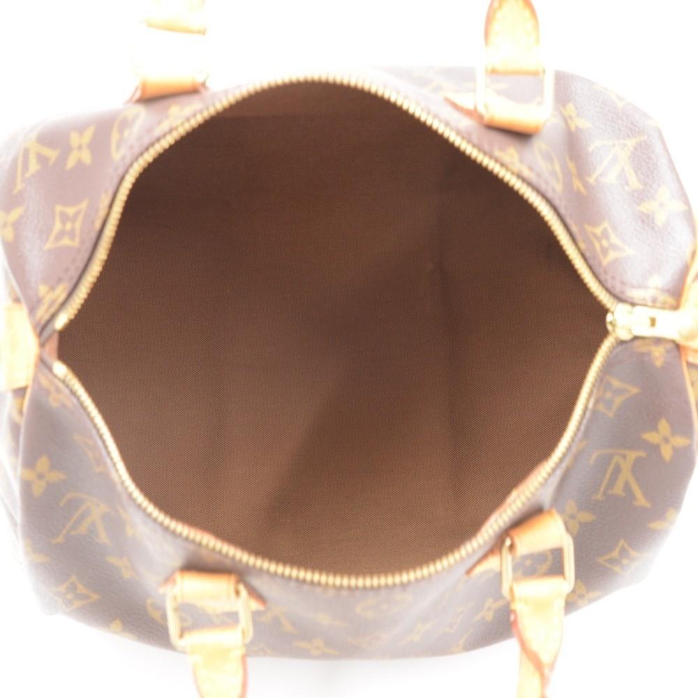 Louis Vuitto Speedy 30 Monogram Canvas Handbag