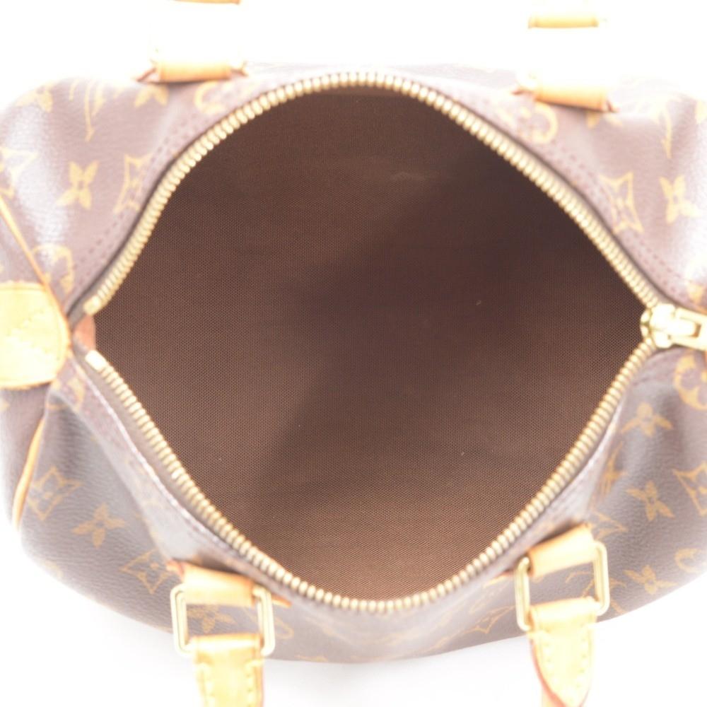 Louis Vuitto Speedy 25 Monogram Canvas Handbag