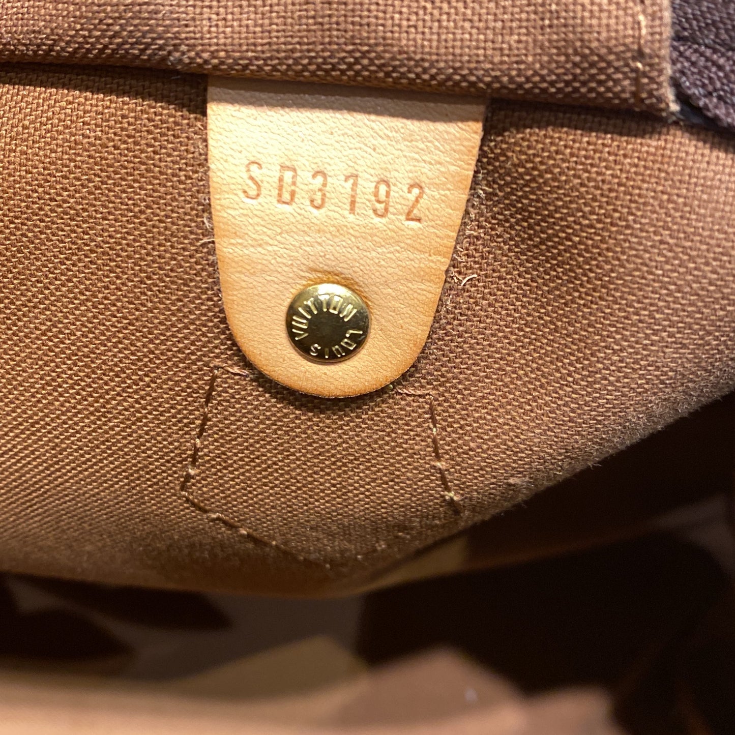 Louis Vuitton Speedy Handbag Monogram Canvas 30