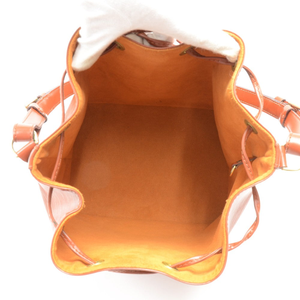 Louis Vuitto Petit Noe Dark Orange Epi Leather Bag