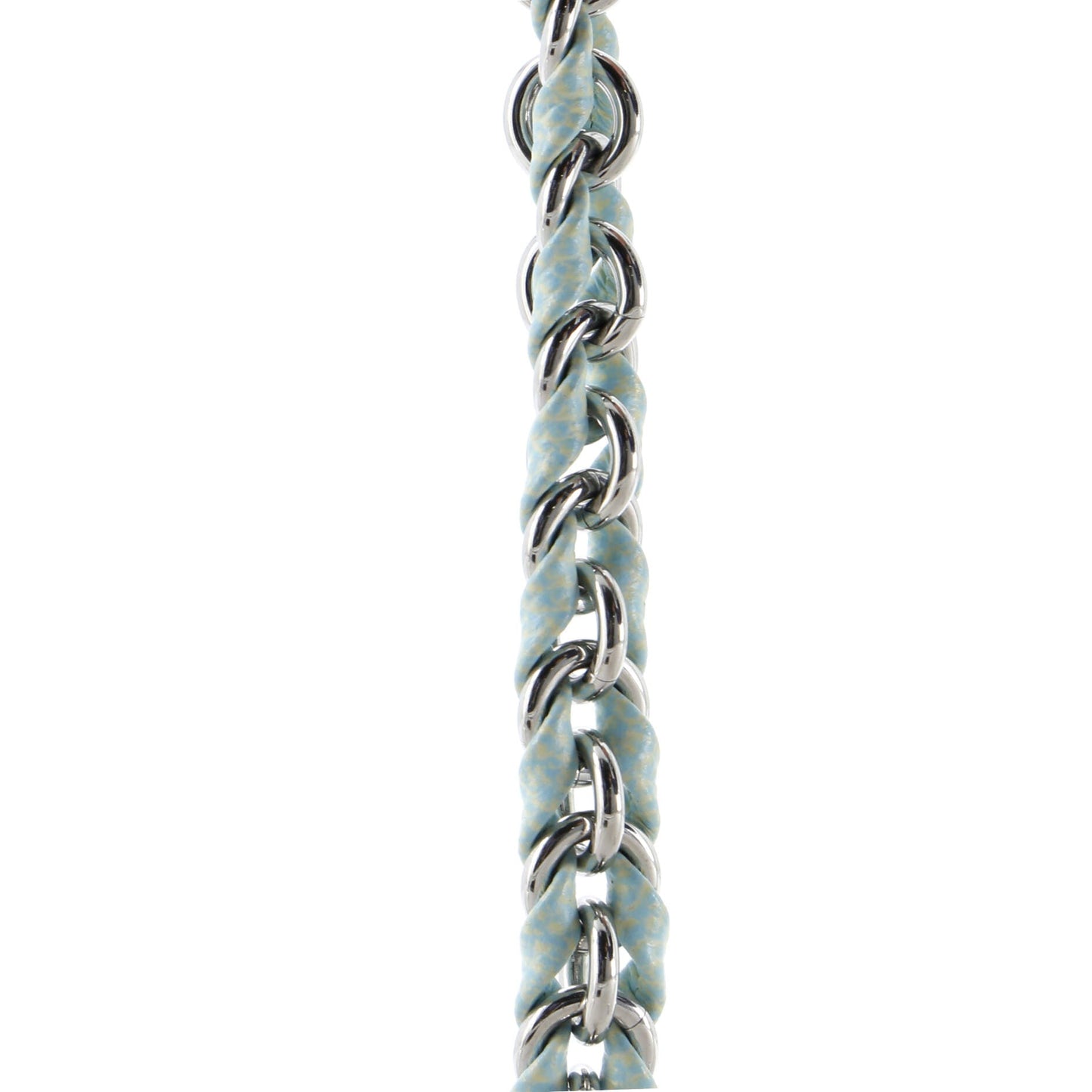 Louis Vuitton Multi Pochette Accessoires Woven Chain Strap Leather and Metal