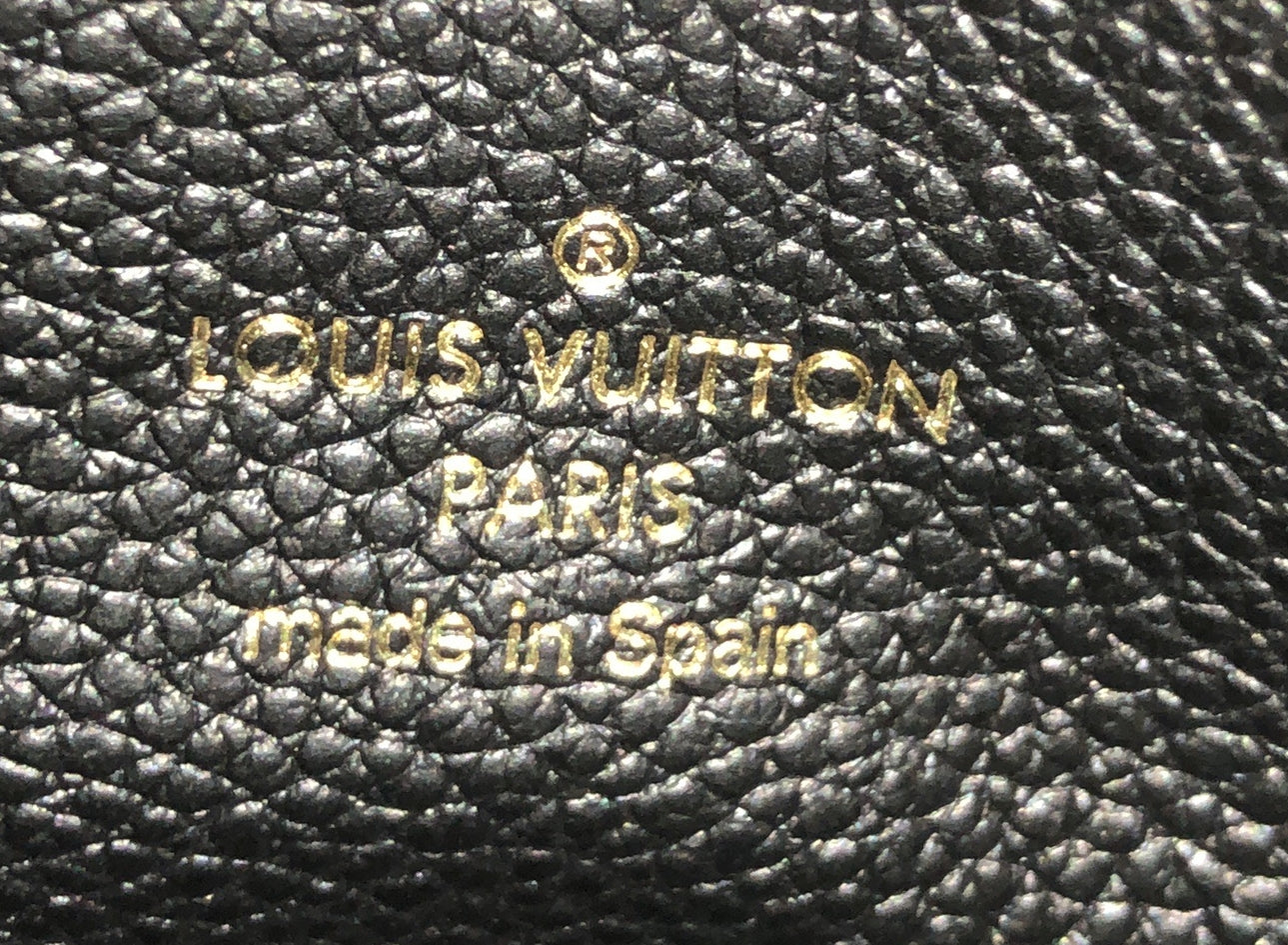 Louis Vuitton Double Zip Pochette Bicolor Monogram Empreinte Giant