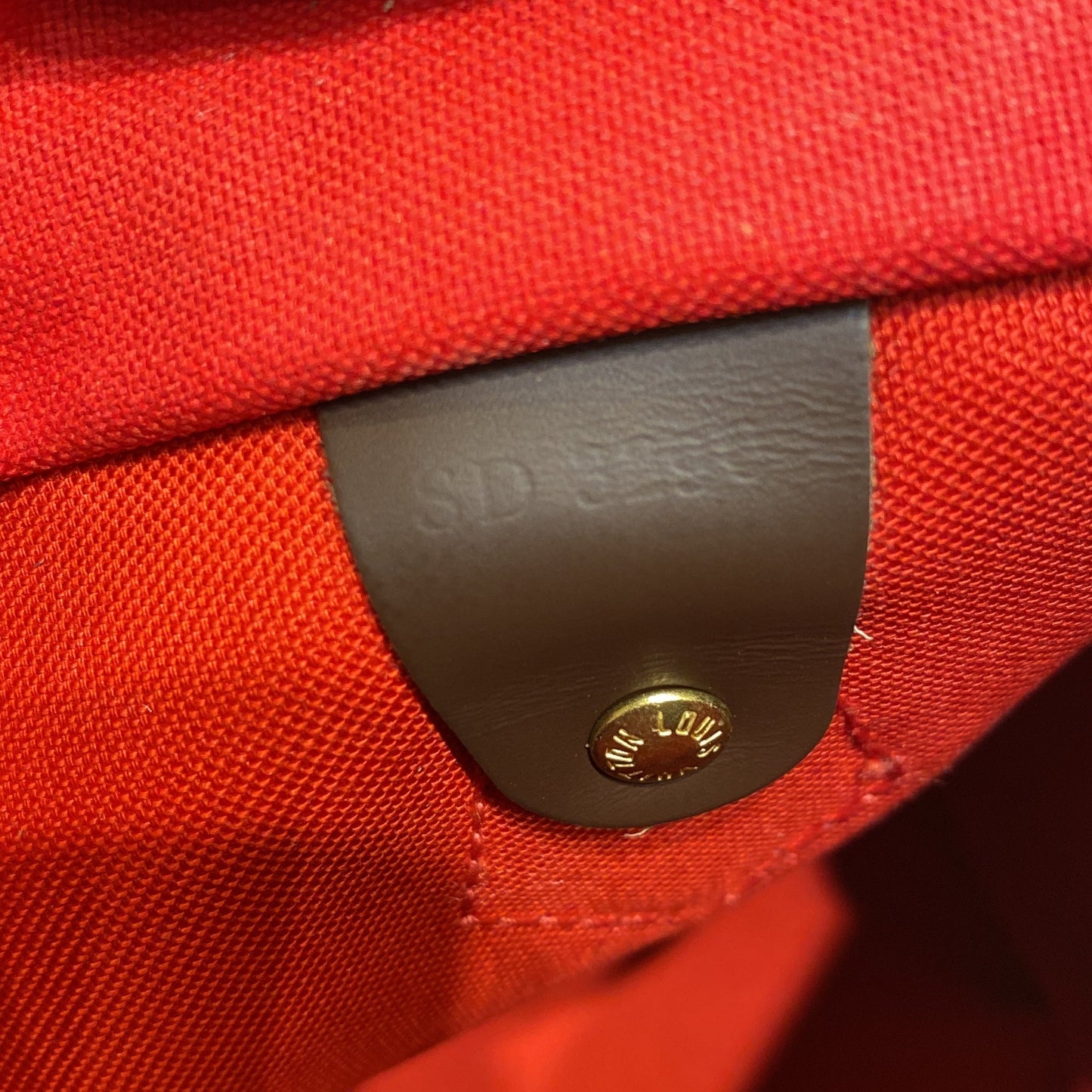 Louis Vuitton Speedy Bandouliere Bag Damier 25