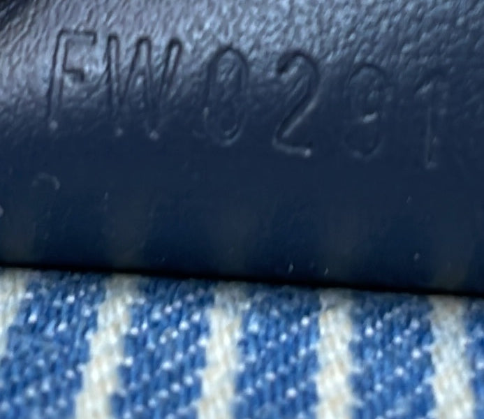 Louis Vuitton Outdoor Pouch Limited Edition Monogram Watercolor Stripes Denim