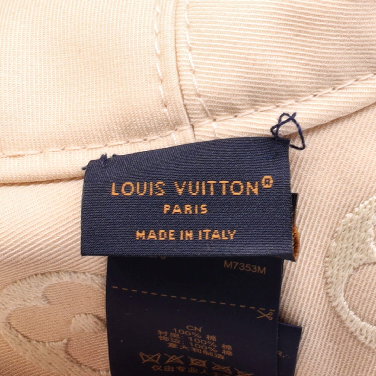 Louis Vuitton Monogram Flower Tile Reversible Hat Printed Cotton