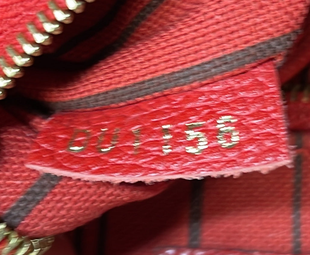 Louis Vuitton Speedy Bandouliere Bag Monogram Empreinte Leather 25