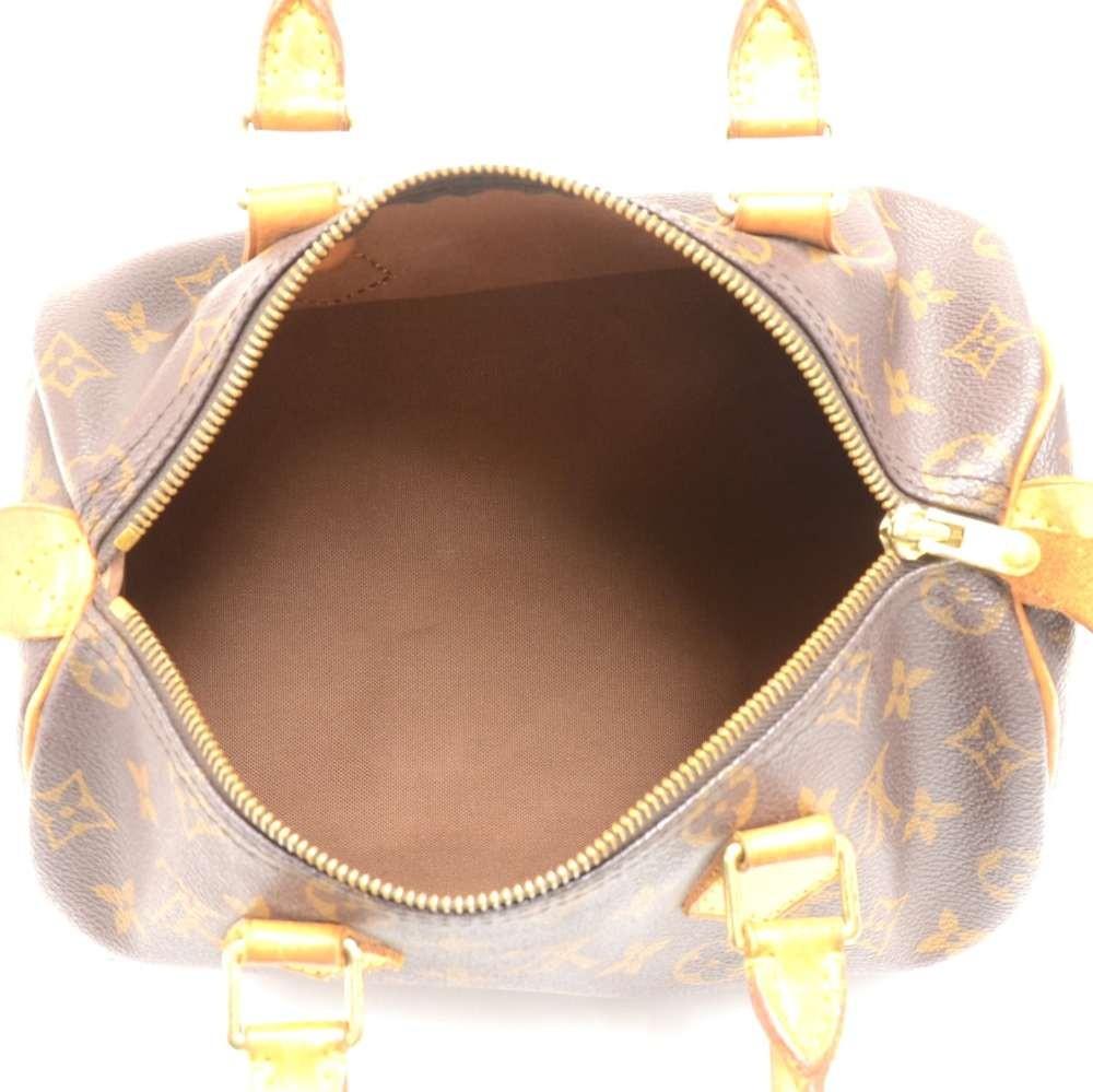Louis Vuitto Speedy 25 Monogram Canvas City Handbag