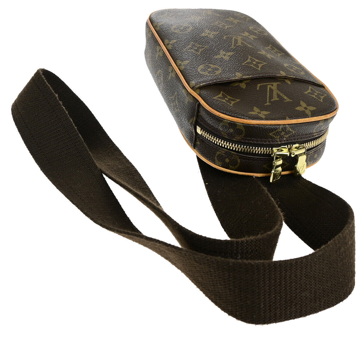 Louis Vuitton Pochette Gange Canvas Shoulder Bag
