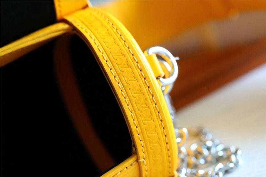 LV Papillon Trunk Epi Yellow For Women, Women’s Bags, Shoulder And Crossbody Bags 7.5in/19cm LVÂÂ
