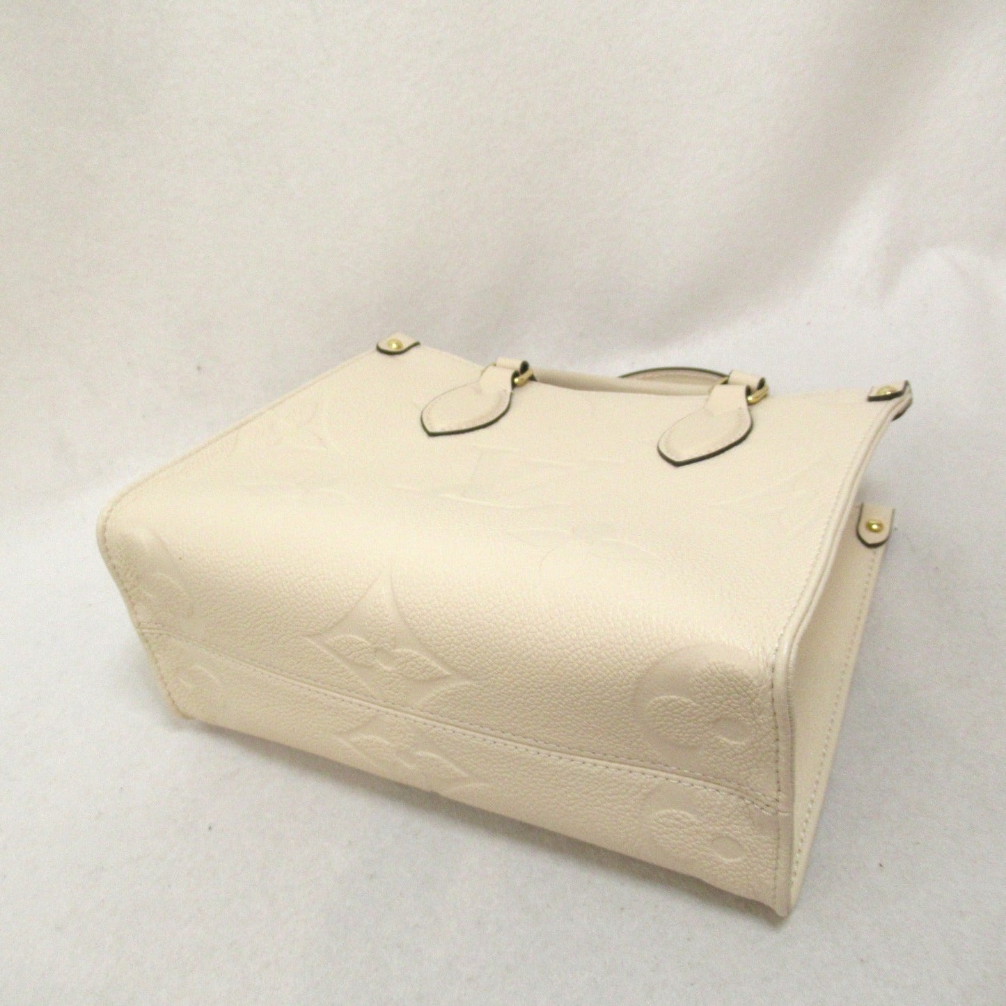 Louis Vuitton Louis Vuitton On The Gor PM Tote Bag 2w Shoulder Bag Leather Monogram Amplant Ivory M46569