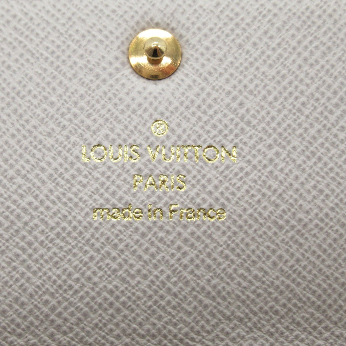 Louis Vuitton Louis Vuitton Portefolio Sarah Double Fold Wallet Wallet PVC Coated Canvas Monogram Dental Brown M95390