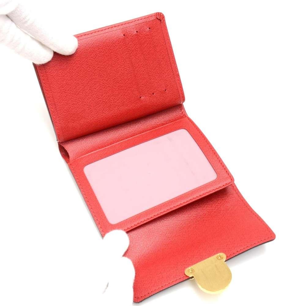 Louis Vuitto Portefeuille Koala Damier Ebène Canvas Trifold Wallet