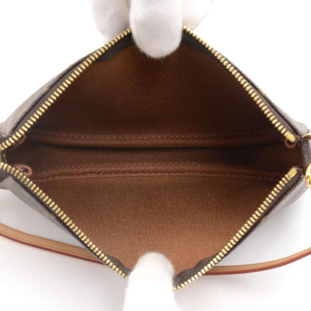 Louis Vuitto Mini Pochette Accessoires Monogram Canvas Evening Bag