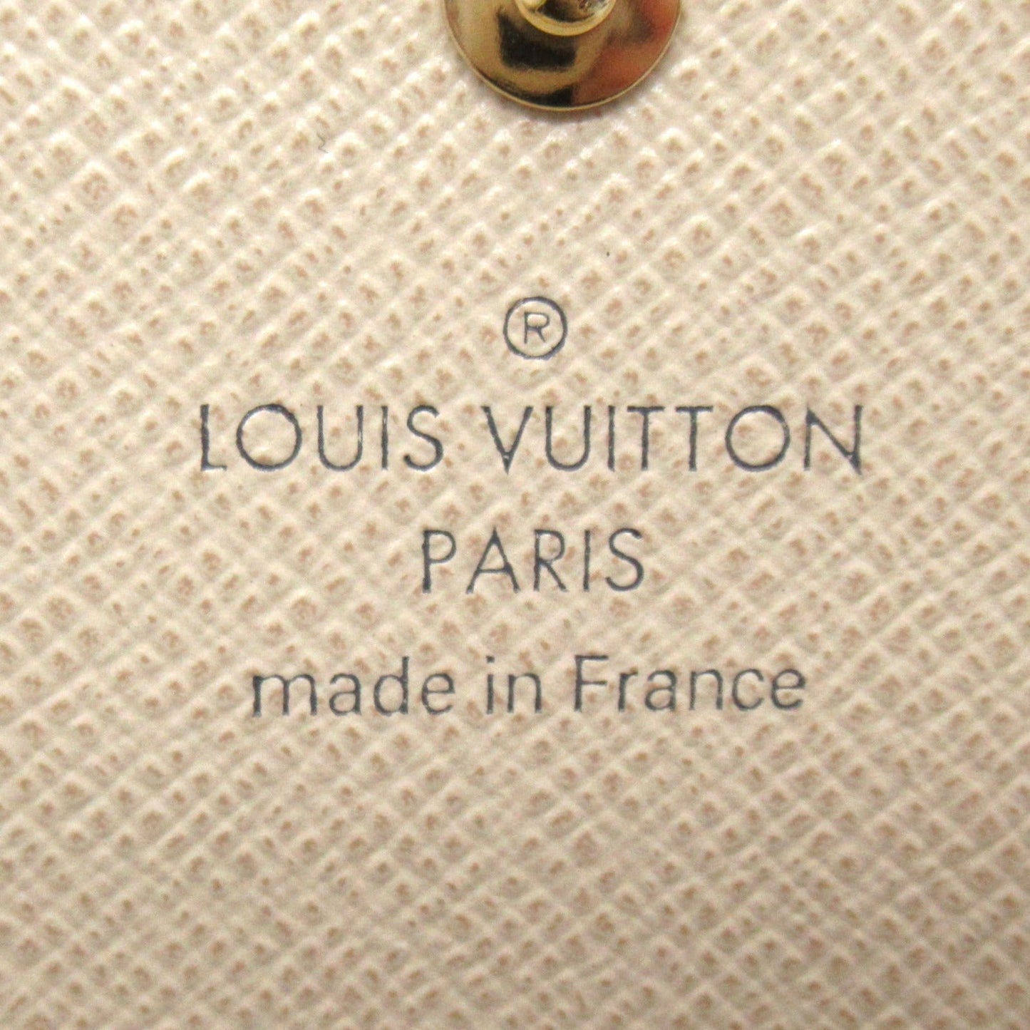 Louis Vuitton Louis Vuitton Portefolio Sarah Double Fold Wallet Wallet PVC Coated Canvas Damier Azul White N63208