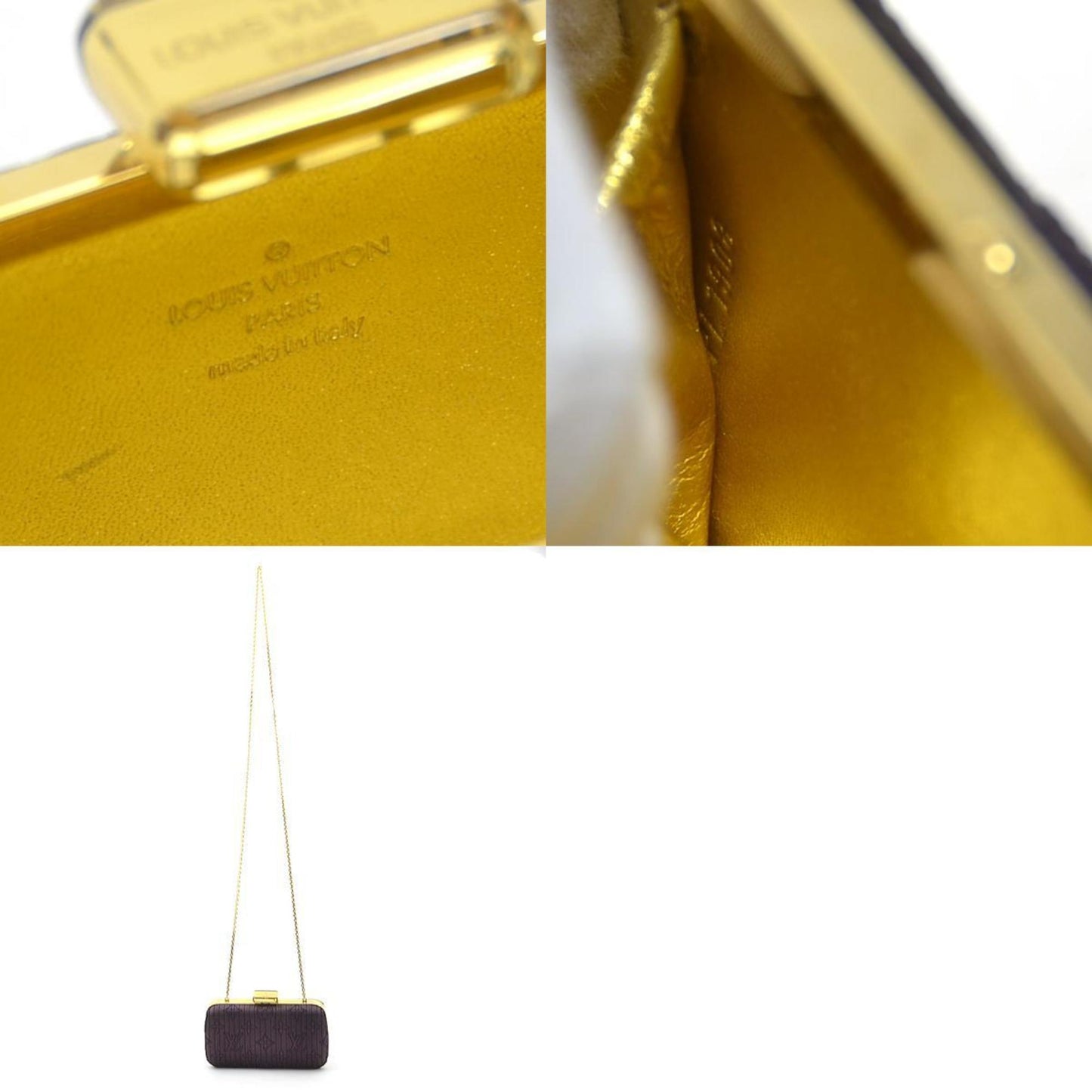 Louis Vuitton Minaudiere Motard Synthetic Shoulder Bag ()