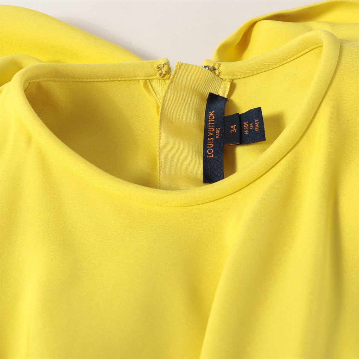 Louis Vuitton 18SS Silk One Earrings 34 Yellow RW181W