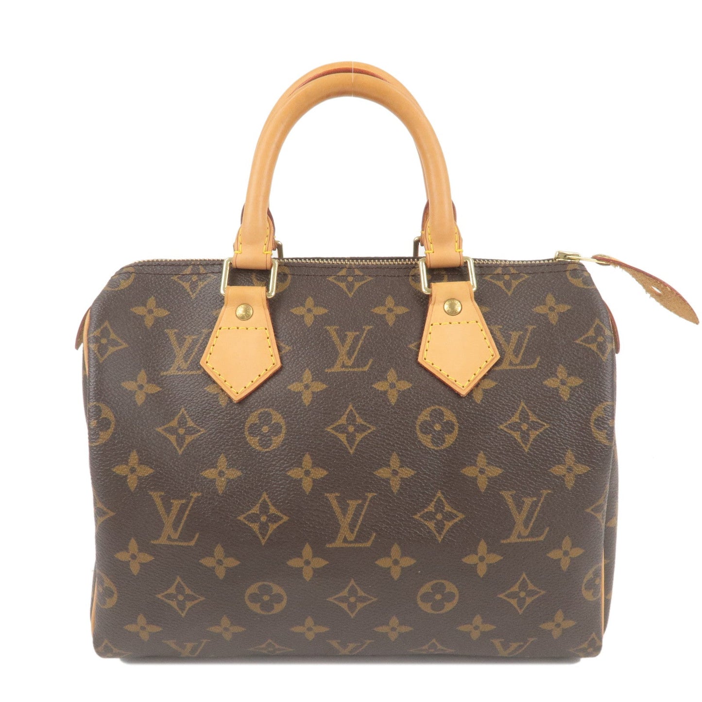 Louis Vuitton Monogram Speedy 25 Hand Bag Boston Bag M41528