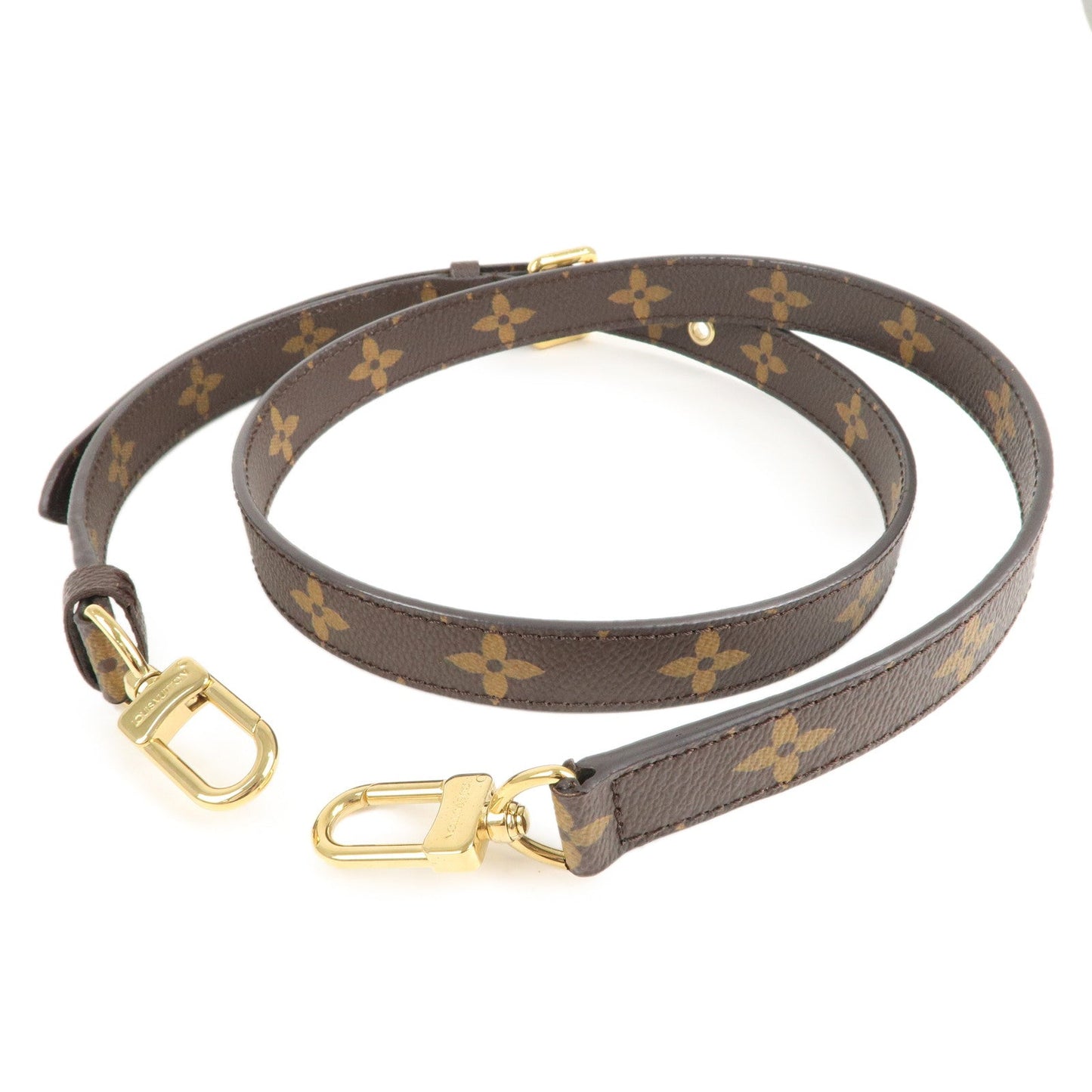 Louis Vuitton Monogram Shoulder Strap Adjustable Brown J60068