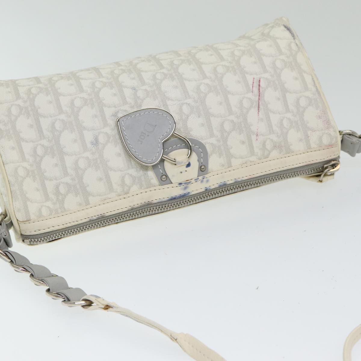 Dior Romantique Leather Shoulder Bag ()