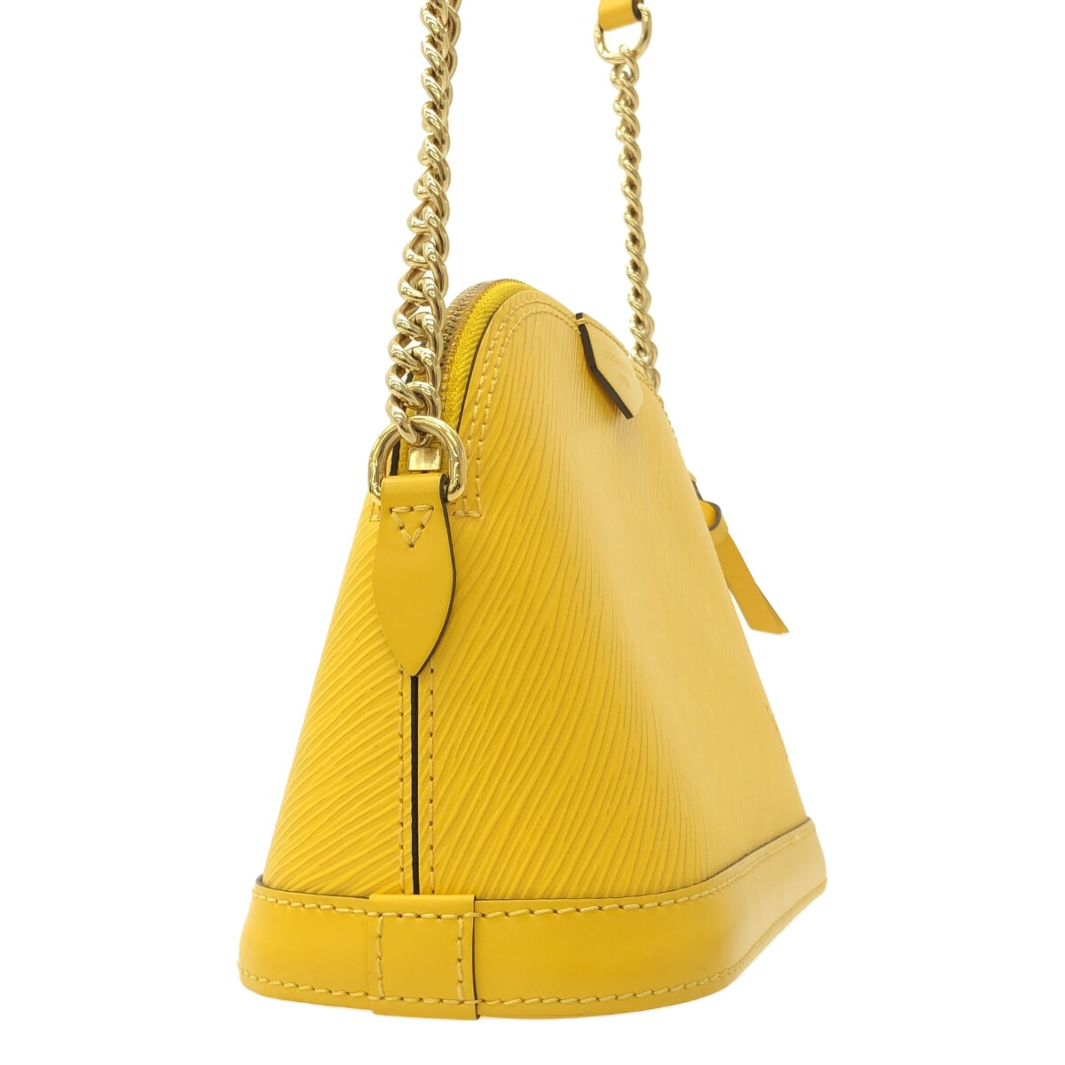 Louis Vuitton Alma Leather Shoulder Bag ()
