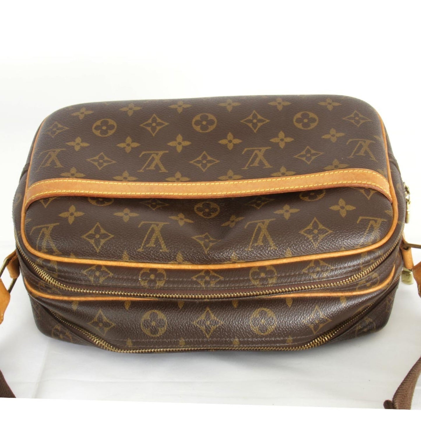 Louis Vuitton Reporter Canvas Shopper Bag ()