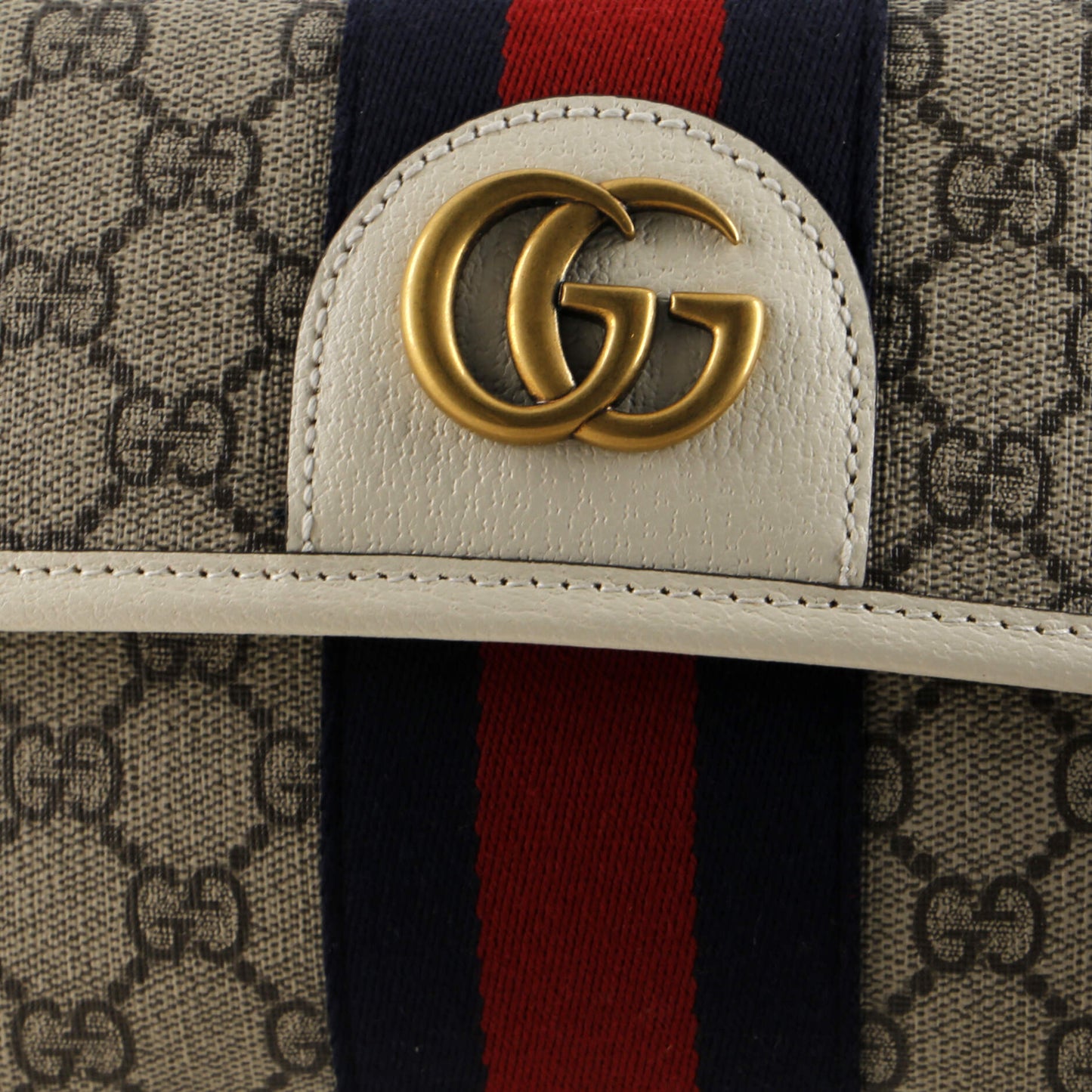 Ophidia Flap Belt Bag GG Coated Canvas