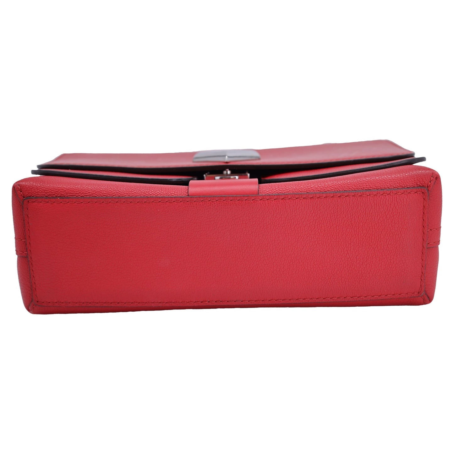 Louis Vuitton Rubis Monogram Very Chain Shoulder Bag in Red Calfskin Leather