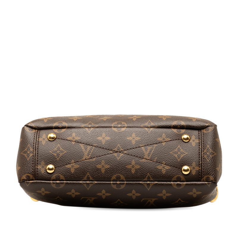 Louis Vuitton Monogram Parassus BB Handbag M41241 Tree Red PVC Leather Louis Vuitton
