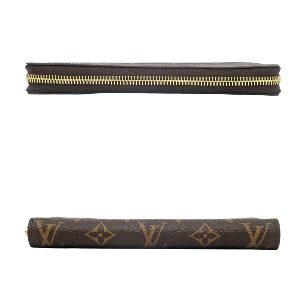 Louis Vuitton Monogram Wallet M42616 Round Long Wallet
