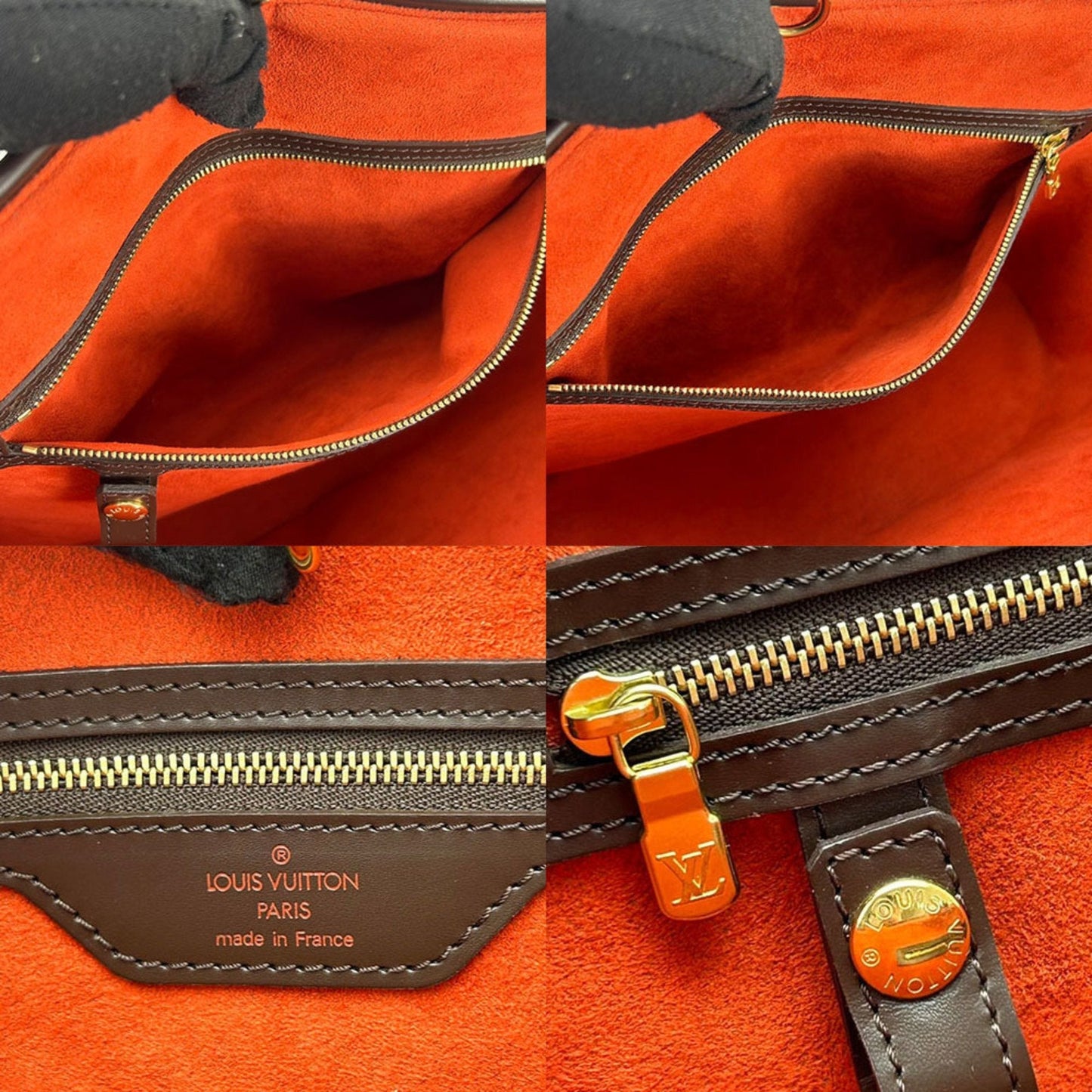 Louis Vuitton Manosque Canvas Tote Bag ()