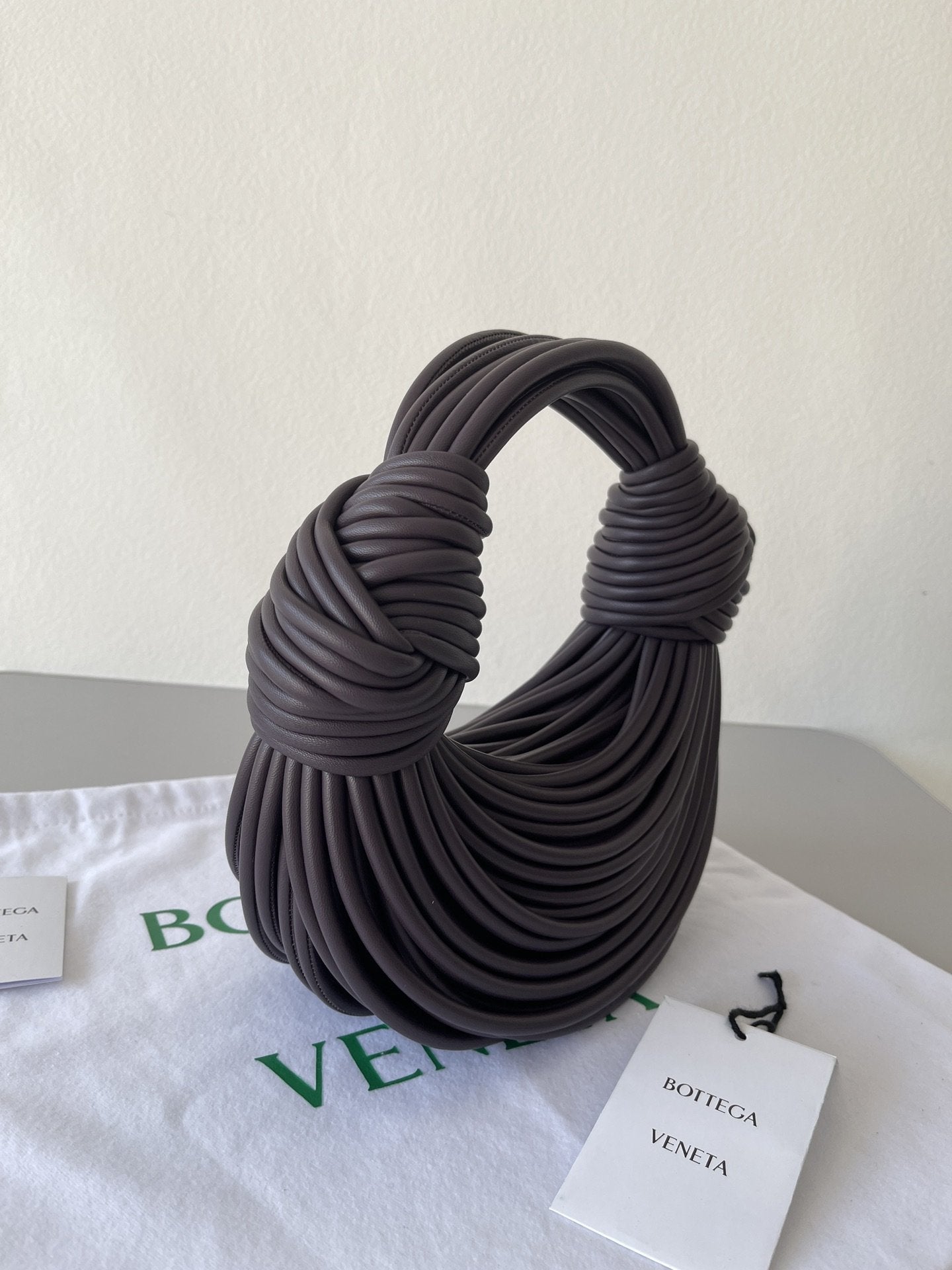 GLAMI Double Knot Dark Violet, For Women, Bags 9.8in/25cm