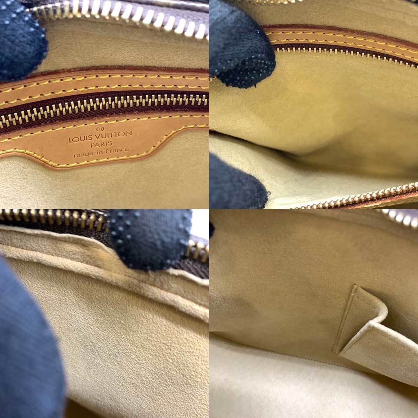 Louis Vuitton Looping Mm Canvas Shoulder Bag ()