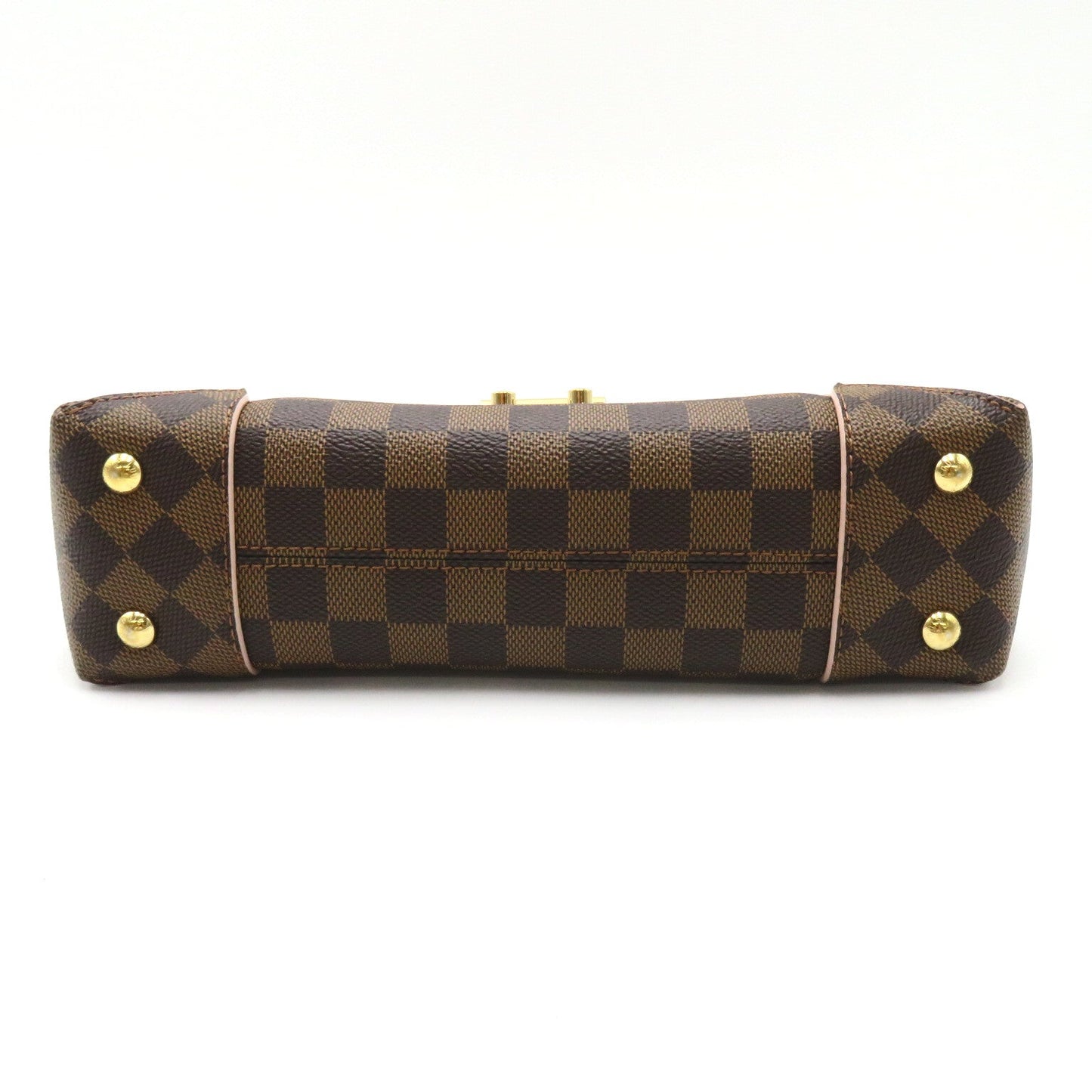 Louis Vuitton Case Clutch Shoulder Bag PVC Coated Canvas Damier Brown/Pink N41597