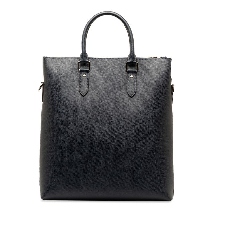 Louis Vuitton 2WAY M34428 Ocean Navy Leather Taiga Antrotto Tote Bag 2WAY M34428 Ocean Navy Men's Leather Men's Louis Vuitton Tote Bag