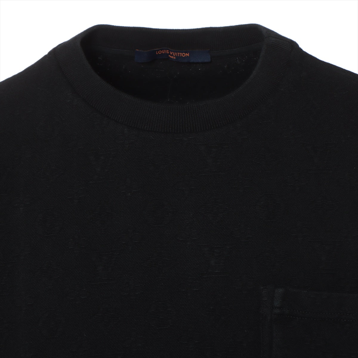 Louis Vuitton 22AW Cotton M Men Black RM222Q Monogram 3D Pochette