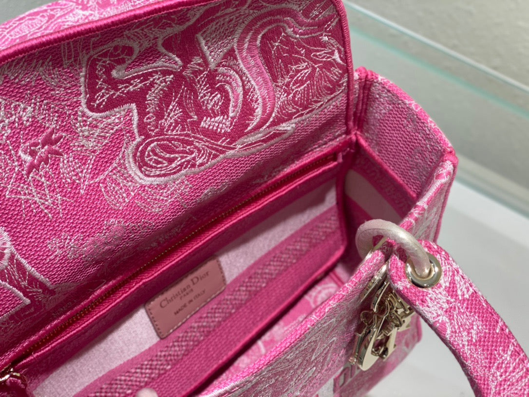 GLAMI MeGLAMIum Lady D-Lite Bag Pink, For Women, Women’s Handbags 24cm/9.5in CD M0565OROC_M956