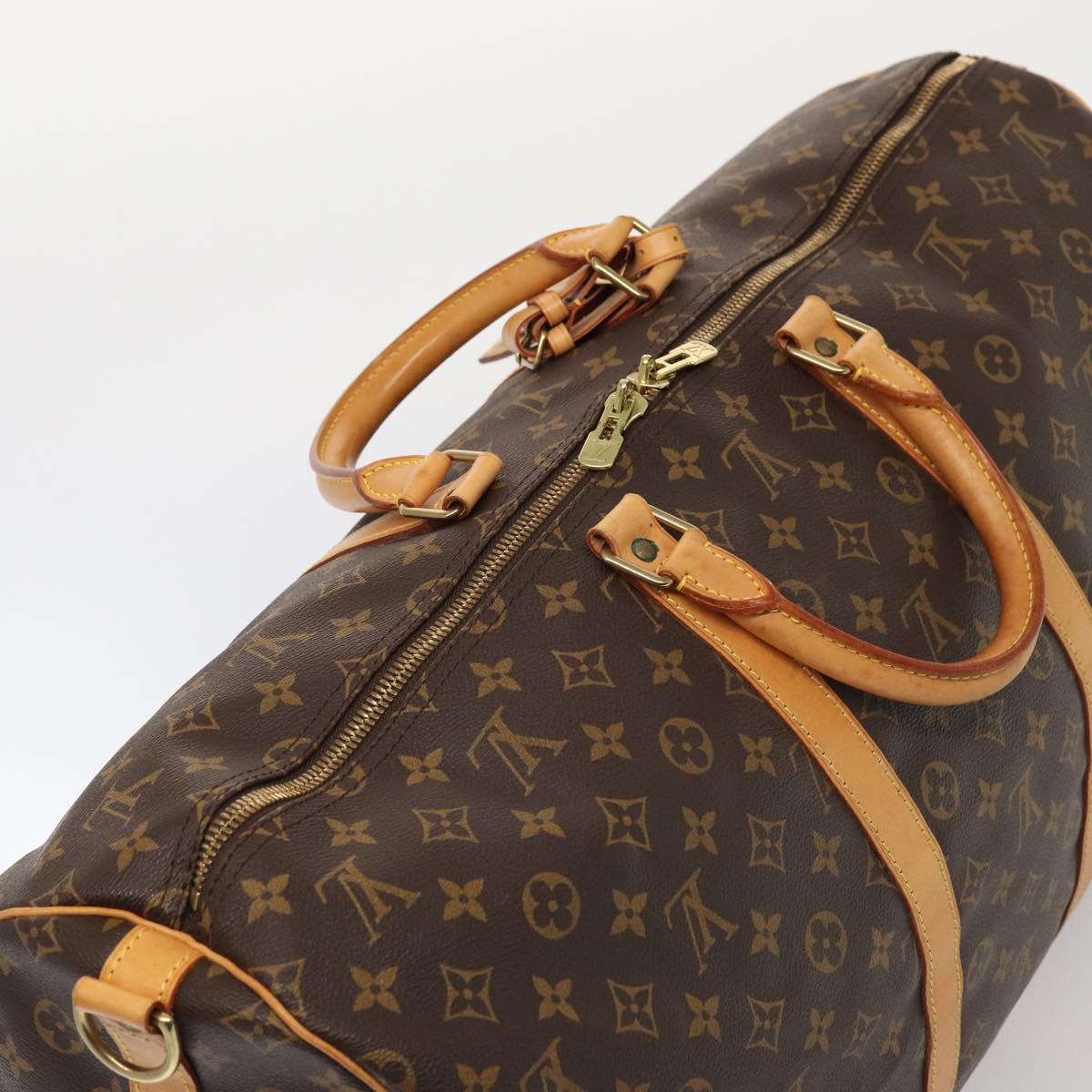 Louis Vuitton Keepall Bandouliere 55 Canvas Travel Bag